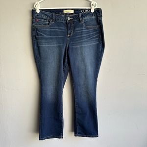 Slink Women's Curvy Bootcut Blue Jeans - Size 14